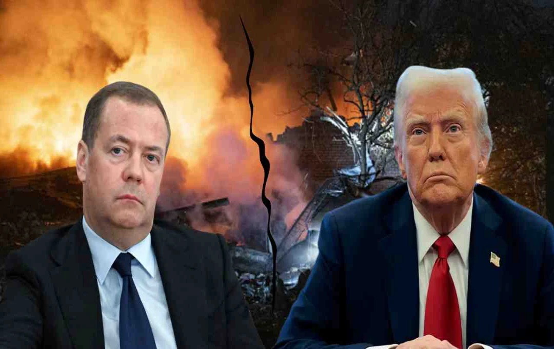 Trump vs Medvedev: ट्रंप की चेतावनी से भड़के मेदवेदेव, अमेरिका-रूस के रिश्तों में फिर आई दरार