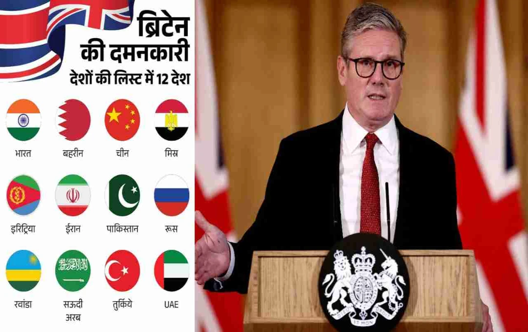 ब्रिटेन की संसदीय रिपोर्ट में भारत को 'दमनकारी देशों' में किया शामिल, खालिस्तान समर्थकों का दिया हवाला