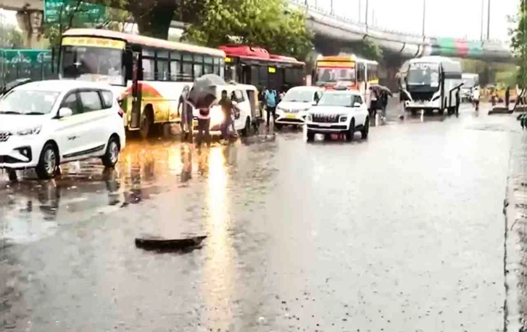 Noida and Greater Noida Grapple with Severe Waterlogging After Heavy Rainfall