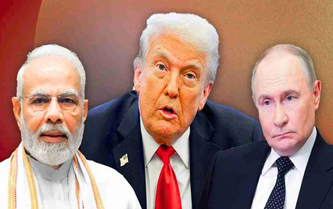 ट्रंप का नया वार: बोले- 'भारत अब रूस से तेल नहीं खरीदेगा, यह अच्छी बात है'