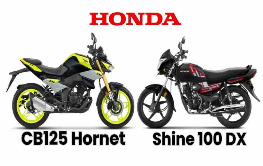 Honda Launches CB125 Hornet and Shine 100 DX in India