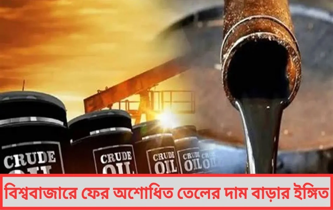 অশোধিত তেলের বাজার ফের উত্তপ্ত তেলের দাম ছুঁতে পারে ব্যারেল পিছু $১২০ রাজনীতির দোলাচলে বিশ্ব অর্থনীতি !