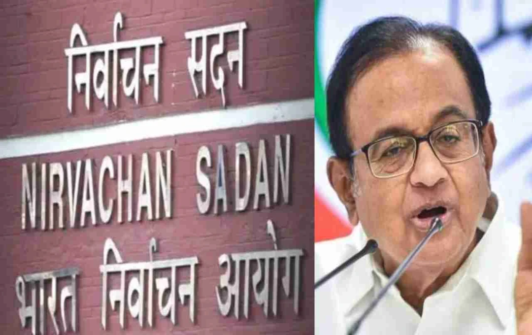 Bihar Voter List Row: राहुल के बाद चिदंबरम का EC पर वार, 65 लाख वोटों पर उठाए सवाल