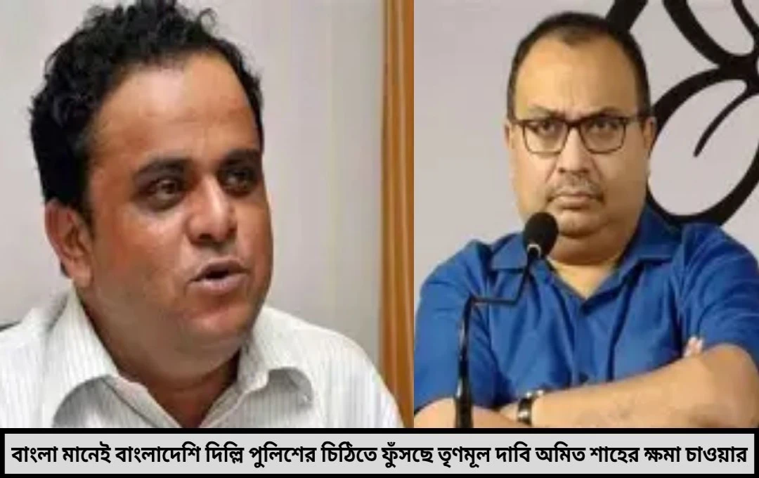 বাংলা বললেই বাংলাদেশী দিল্লি পুলিশের দাবি ঘিরে বিস্ফোরণ তৃণমূল শিবিরে