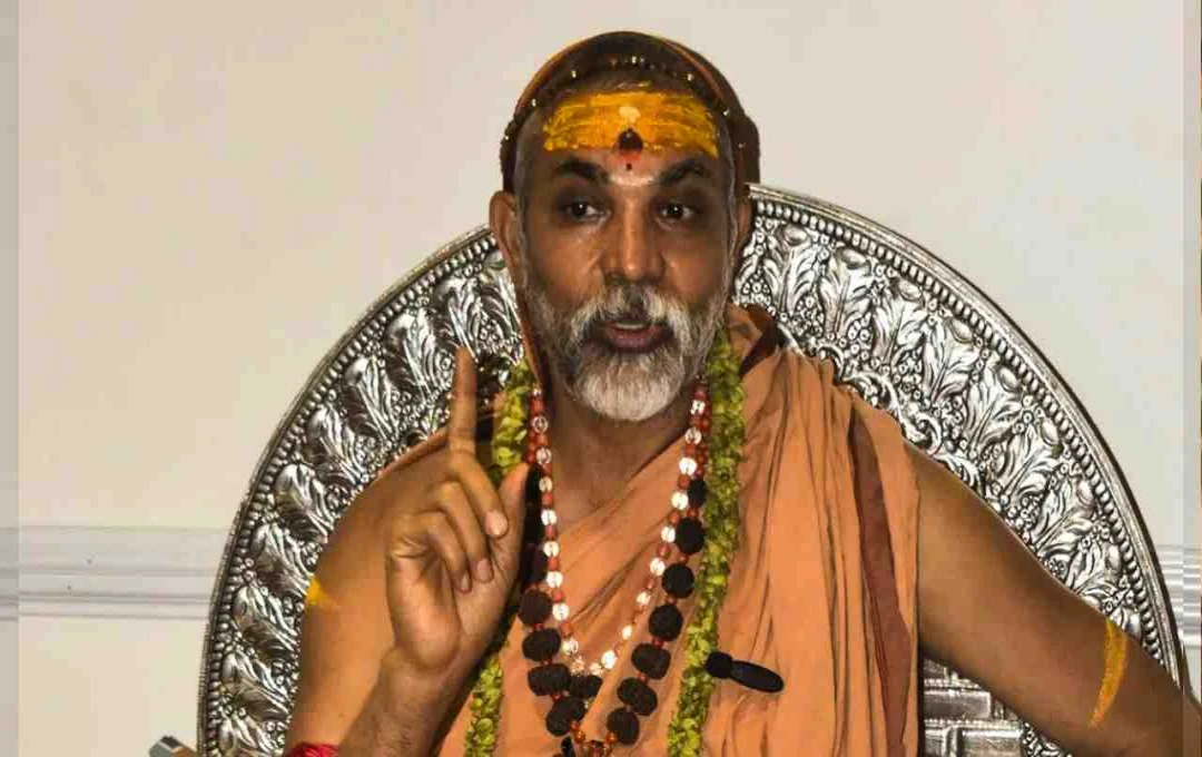Shankaracharya Questions Cow Symbolism in New Parliament, Demands Living Cow Presence