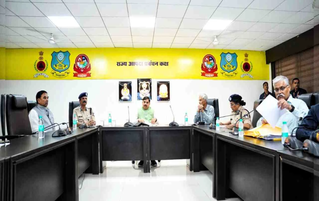 मध्यप्रदेश में भारी बारिश: CM मोहन यादव हालात पर नजर, SDRF-NDRF टीमों की तैनाती