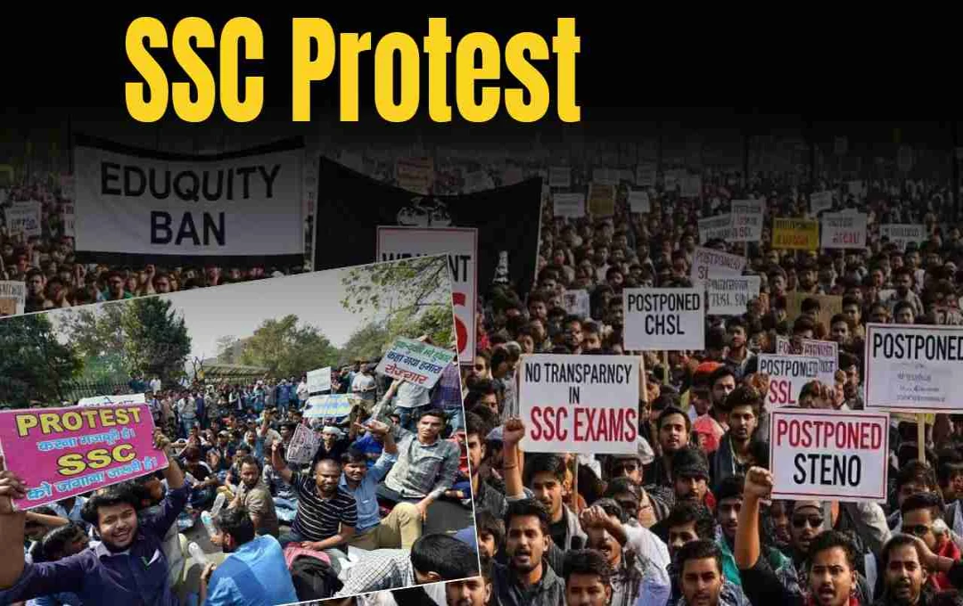 SSC Phase 13 Exam Protests Erupt Nationwide Over Technical Issues and Mismanagement