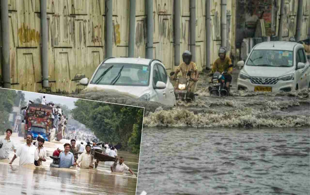पाकिस्तान में बाढ़ से मचा हाहाकार, अब तक 299 की मौत और 700 से अधिक घायल