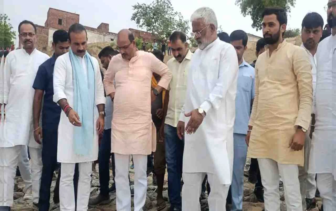 जालौन में बाढ़ प्रभावित इलाकों का मंत्री स्वतंत्र देव सिंह ने किया निरीक्षण, राहत कार्यों में तेजी का भरोसा
