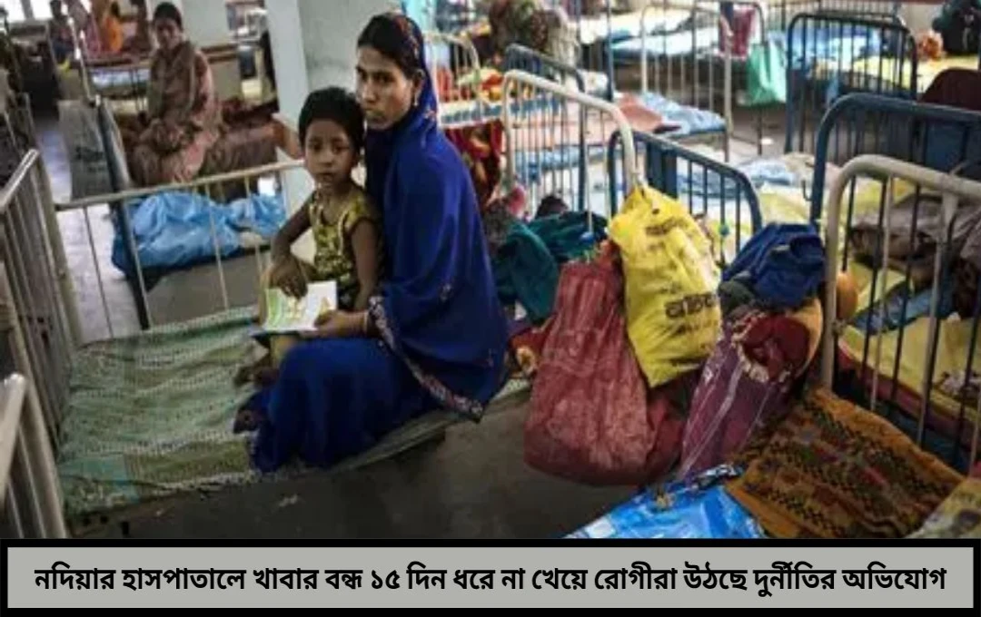 রান্নার ছুটি হাসপাতালে চরম অব্যবস্থা রোগীদের পাতে নেই খাবার অভিযোগের তির স্বাস্থ্যকেন্দ্রের দিকে
