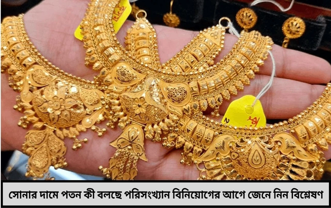 সোনার দামে বড় পতন বিশেষজ্ঞদের বিশ্লেষণে কী উঠে আসছে জানলে অবাক হবেন!