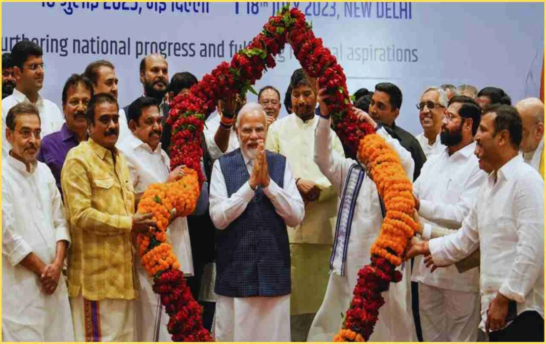 PM Modi Hailed at NDA Meeting for Successful Military Operations