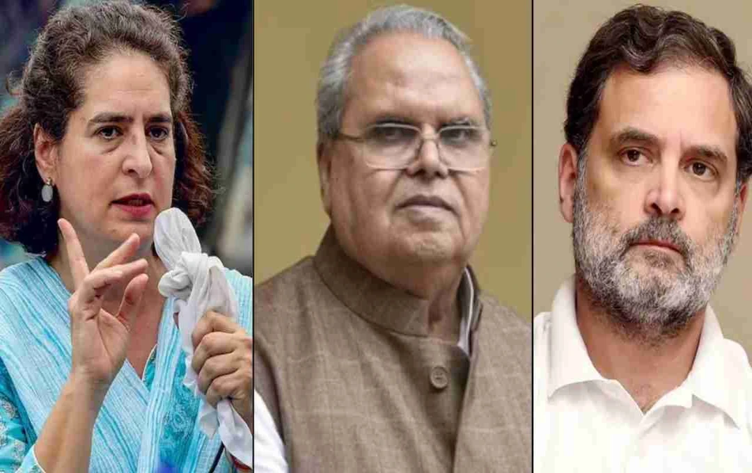 सत्यपाल मलिक के निधन पर देश में शोक की लहर, राहुल, प्रियंका और खड़गे ने जताया दुख