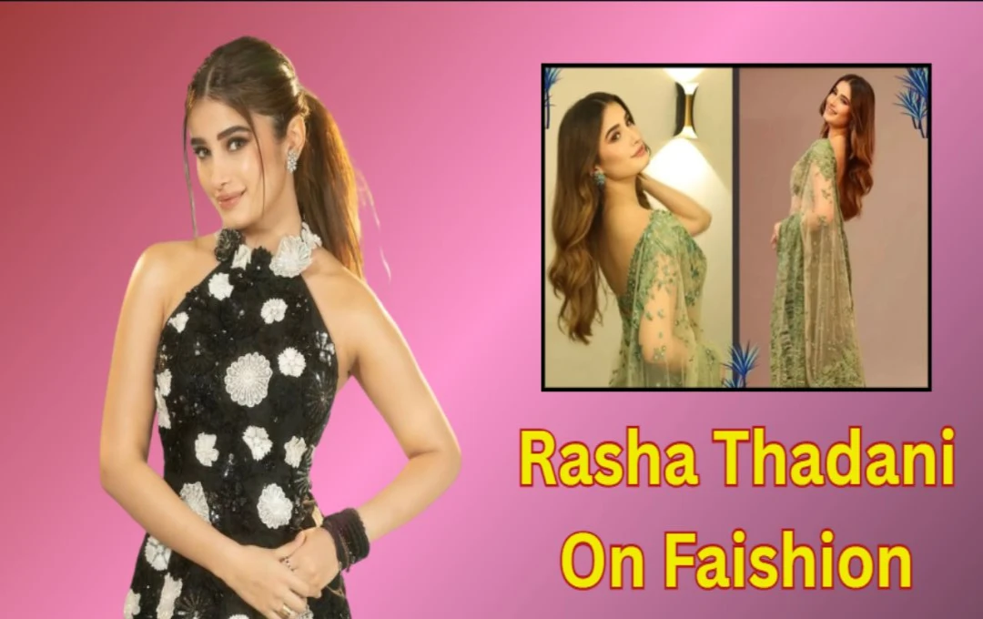 Rasha Thadani: The Rising Bollywood Star Redefining Gen Z Fashion with Confidence and 90s Inspiration