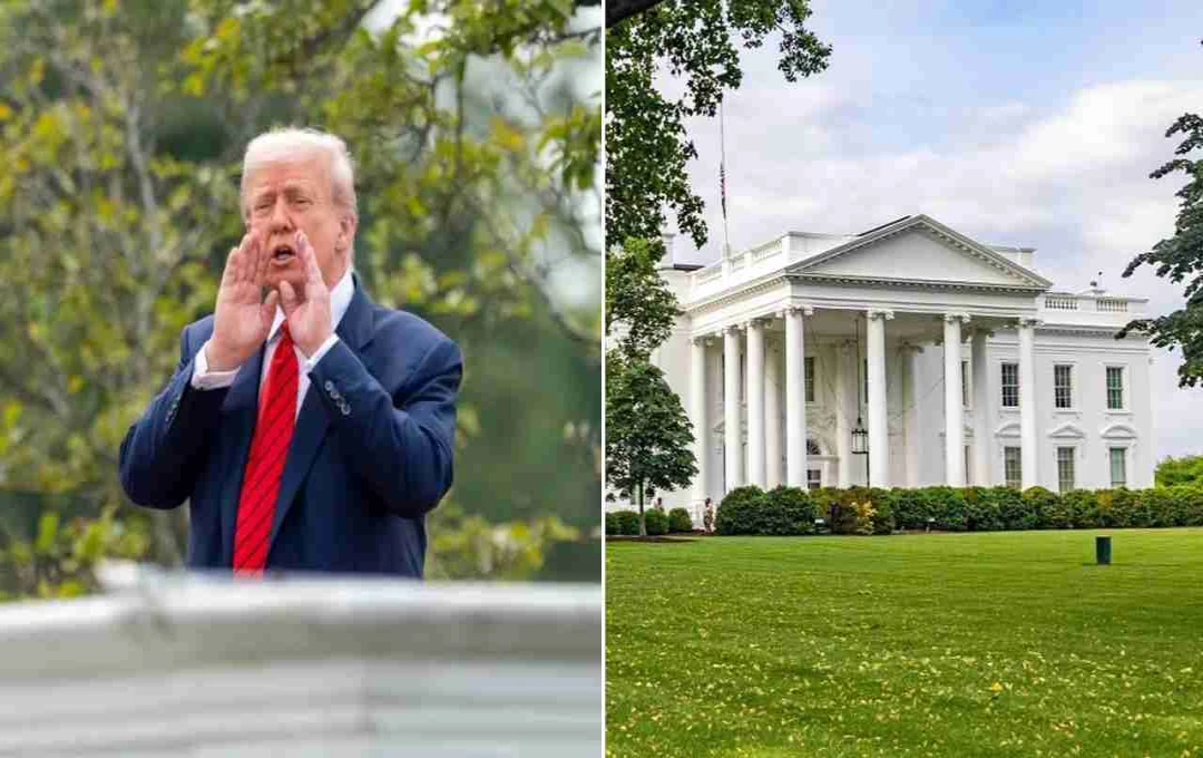 America: व्हाइट हाउस की छत पर ट्रंप का मज़ाक या संकेत? न्यूक्लियर मिसाइल पर दिया बयान