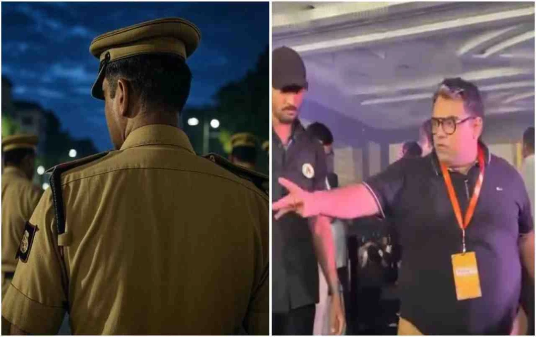 BJP मंत्री का नाम लेकर आयोजक ने पुलिस से की बहस, फ्रेंडशिप डे पार्टी में हुआ विवाद, वीडियो वायरल