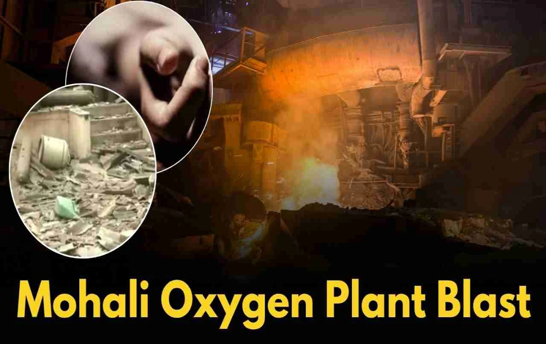 Deadly Explosion at Mohali Oxygen Plant Claims Two Lives