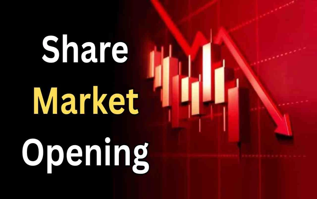 Share Market Opening: सप्ताह के चौथे दिन गिरावट के साथ खुला बाजार