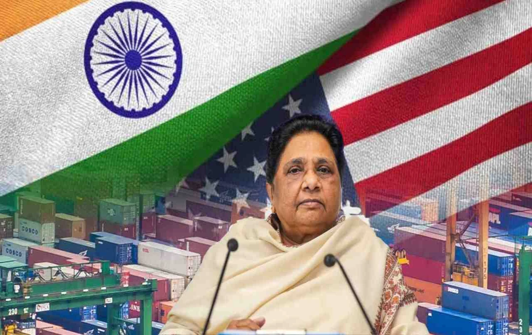 India-US Trade Tensions: 50% टैरिफ पर मायावती का केंद्र पर सवाल, मांगी स्पष्ट रणनीति