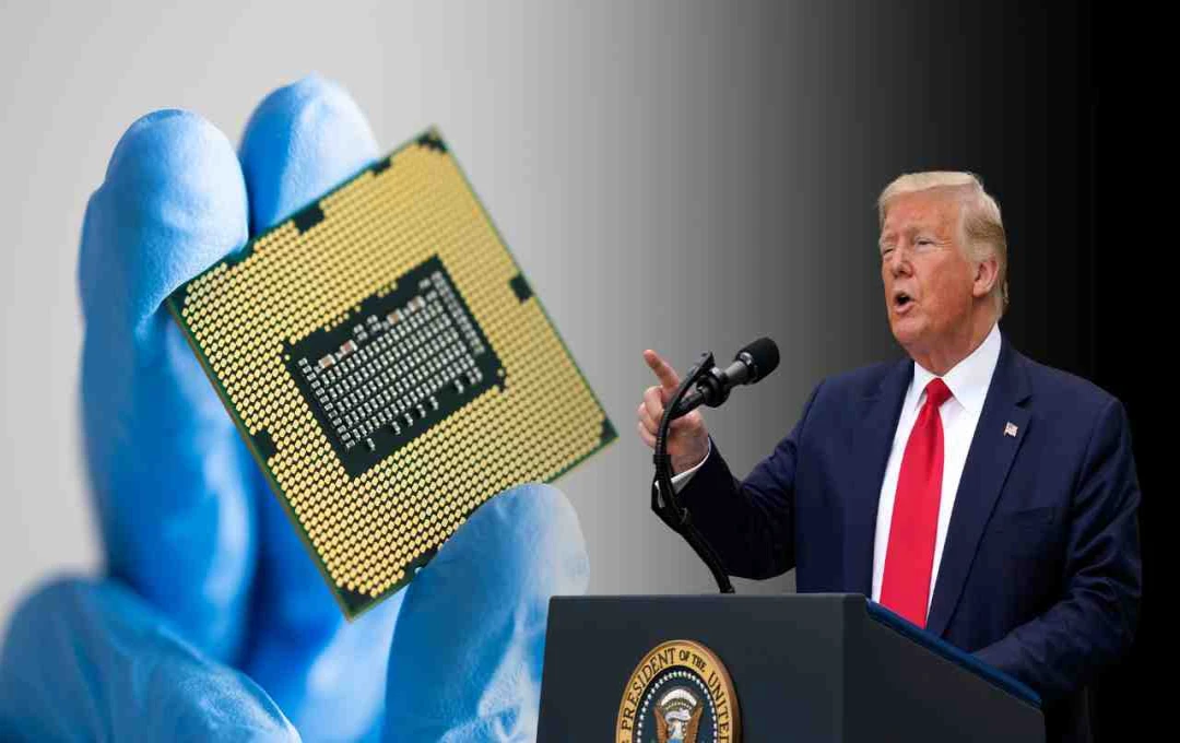 Trump's 100% Tariff on Semiconductor Chips: Global Tech Market Turmoil