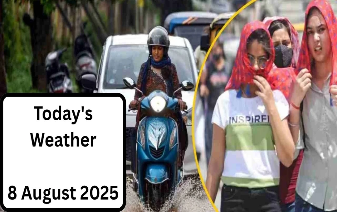 Delhi-NCR Weather Update: Relief Expected with Rainfall; Red Alert in Uttarakhand