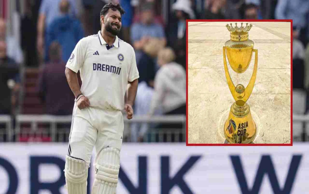 Asia Cup 2025: चोट के कारण ऋषभ पंत टूर्नामेंट से बाहर, वेस्टइंडीज के खिलाफ भी नहीं खेलेंगे