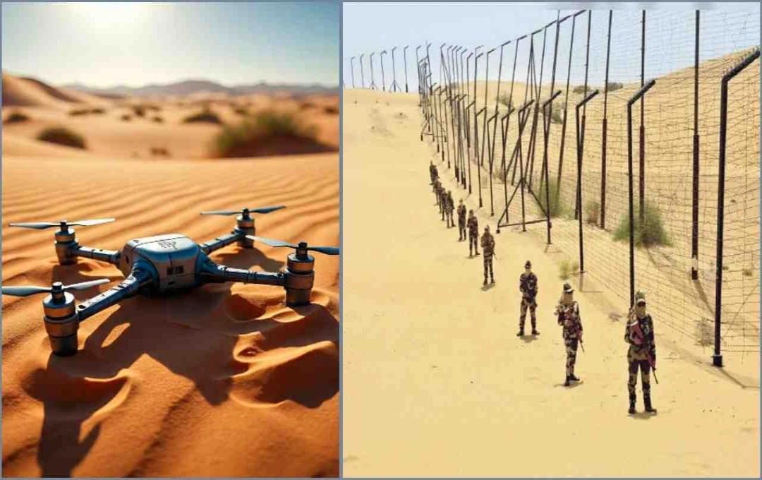 Alert Sounded After Suspicious Drone Discovery Near India-Pakistan Border