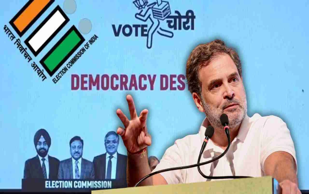 राहुल गांधी ने चुनाव आयोग पर उठाए सवाल, बोले- मैंने संसद में ली है संविधान की शपथ, अब एफिडेविट क्यों