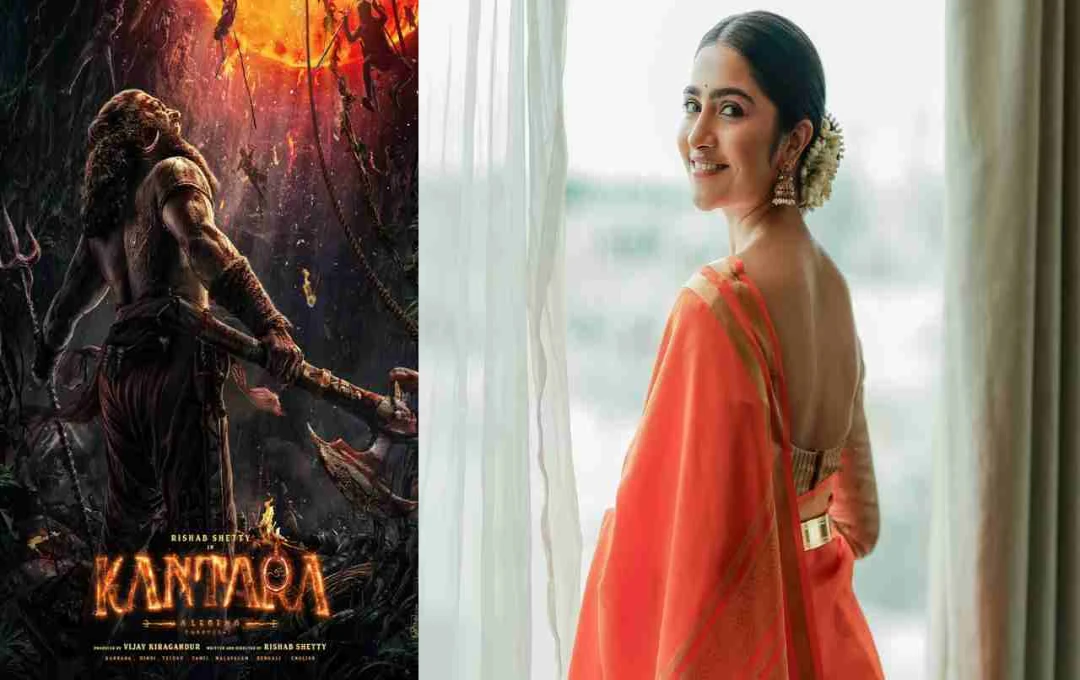 Rukmini Vasanth Joins Rishab Shetty in 'Kantara Chapter 1': First Look Released