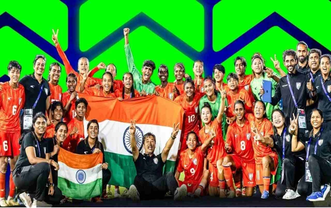 ભારતીય મહિલા ફૂટબોલ ટીમનો એશિયન કપમાં ધમાકેદાર દેખાવ: થાઈલેન્ડને હરાવીને રેન્કિંગમાં સુધારો