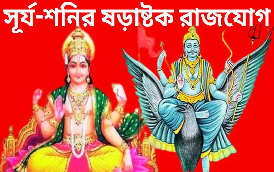 সূর্য-শনির ষড়াষ্টক রাজযোগে পিতাপুত্রের বিরল মিলন রাশিচক্রে কাঁপন ধরাচ্ছে বিশেষ সংযোগ