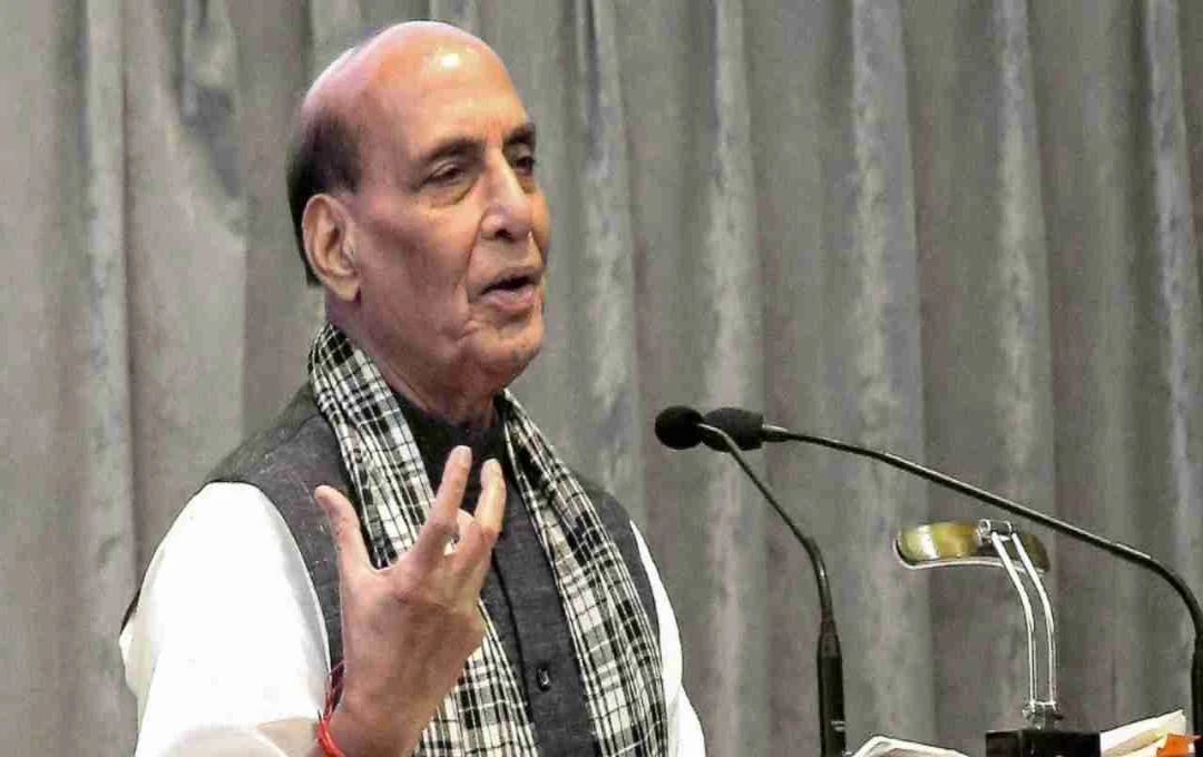 भारत के विकास पर बोले राजनाथ सिंह, ट्रंप समेत कुछ देशों की नापसंदगी का जताया आरोप