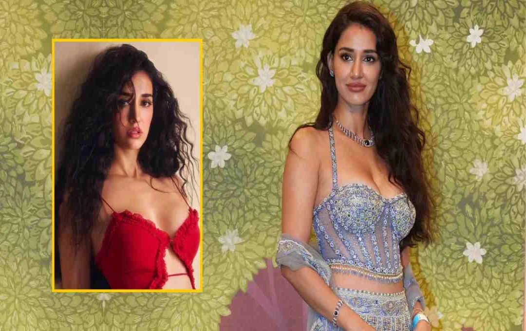 रेड कट-आउट ड्रेस में दिशा पाटनी का सिजलिंग अवतार, सोशल मीडिया पर मचाया धमाल