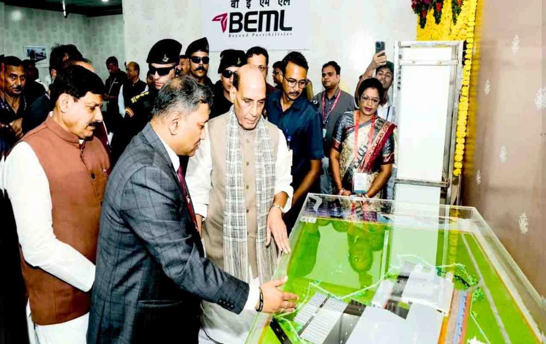 BEML's ₹1800 Crore Rail Coach Factory 'Brahma' Launched in Madhya Pradesh