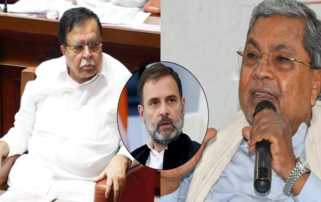 Karnataka: राहुल गांधी के वोट चोरी आरोप पर मंत्री राजन्ना का विरोध, कर्नाटक CM ने मांगा इस्तीफा