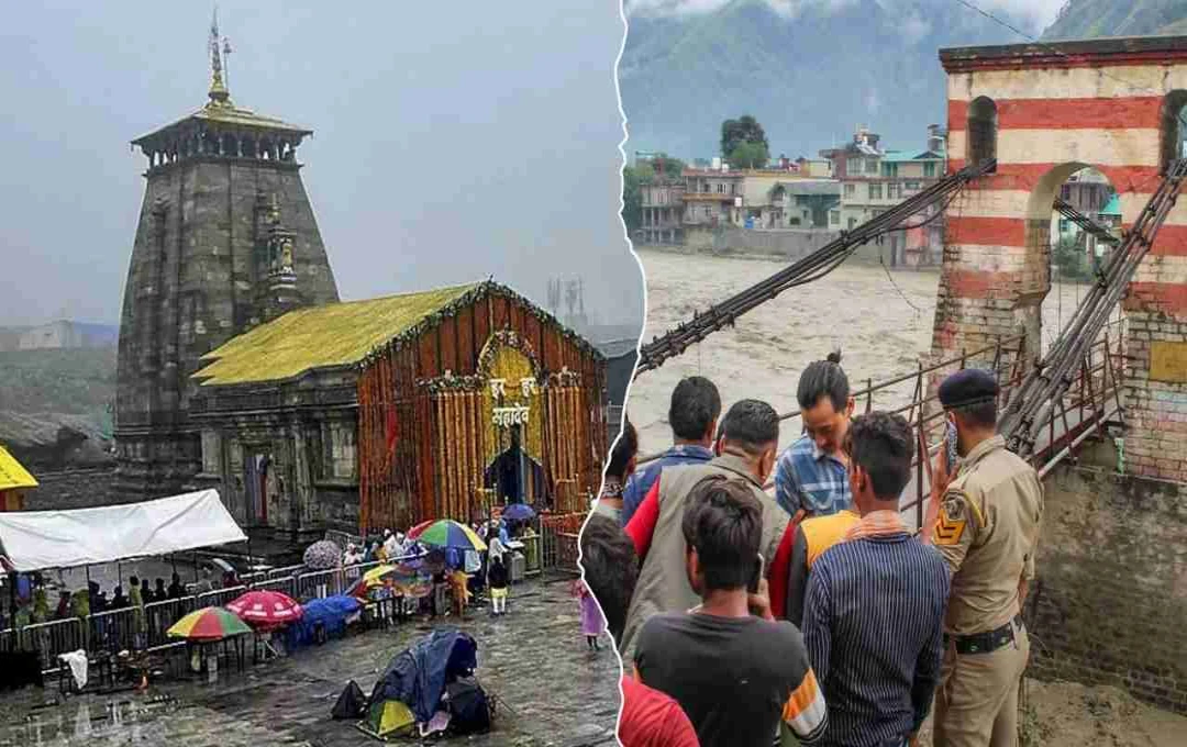 ভারী বৃষ্টির কারণে উত্তরাখণ্ডে কেদারনাথ যাত্রা স্থগিত