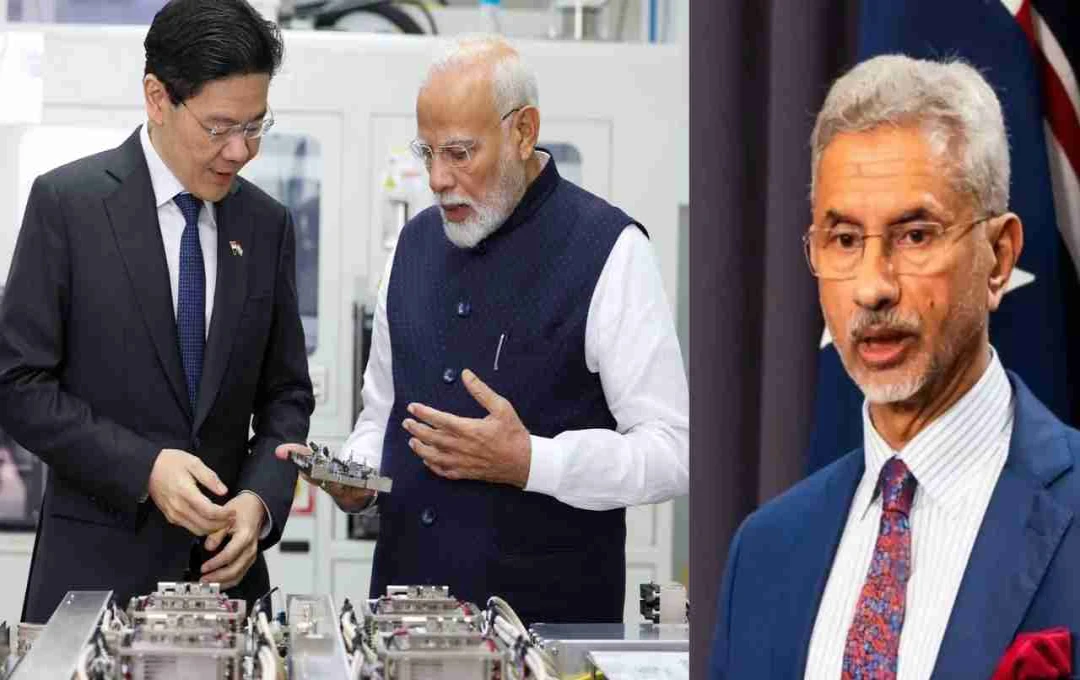 भारत-सिंगापुर सहयोग को मिलेगा नया आयाम, सौर ऊर्जा से डेटा कनेक्टिविटी तक 10 बड़े करार तय