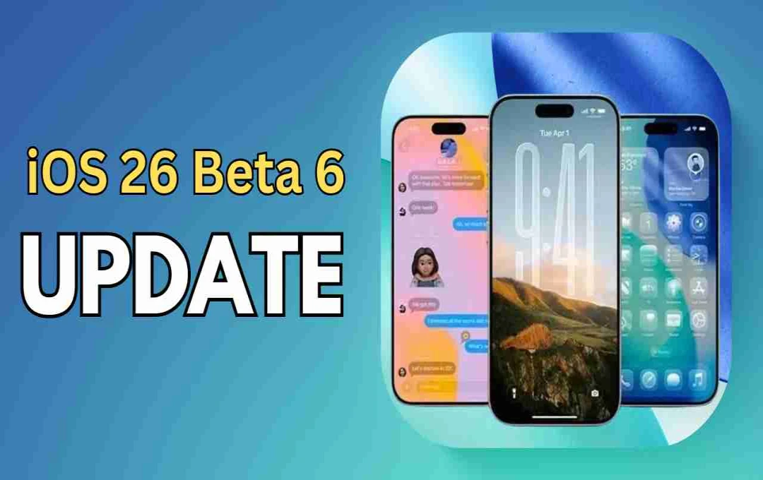 iOS 26 Beta 6: New Ringtones, Improved Liquid Glass Effect, and More