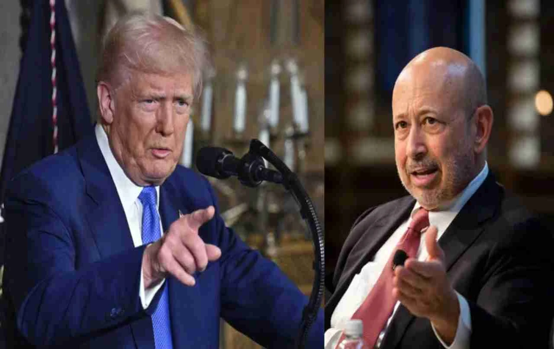 Trump Dismisses Goldman Sachs CEO's Tariff Concerns, Suggests DJ Career
