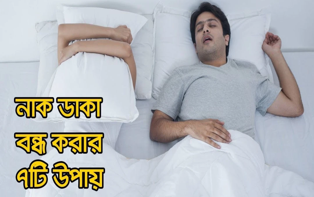 নাক ডাকার আড়ালে লুকিয়ে বিপদ শুধু শব্দ নয় হতে পারে রোগের ইঙ্গিত