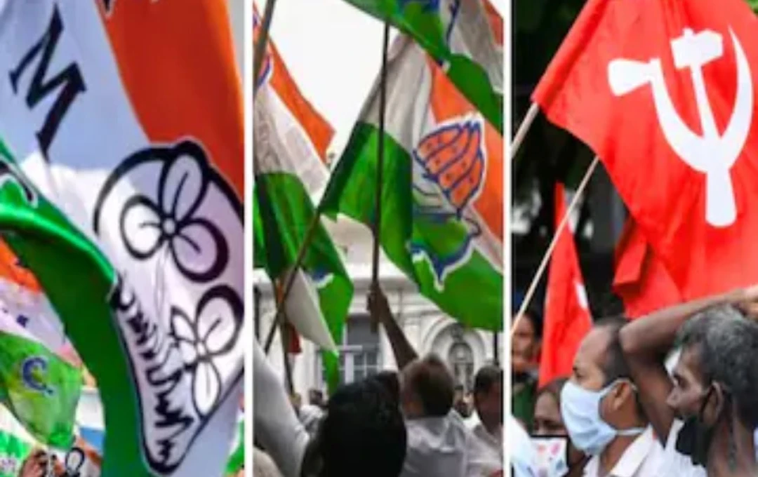 বাম জোটের পথ ছেড়ে নতুন ছক কংগ্রেসের