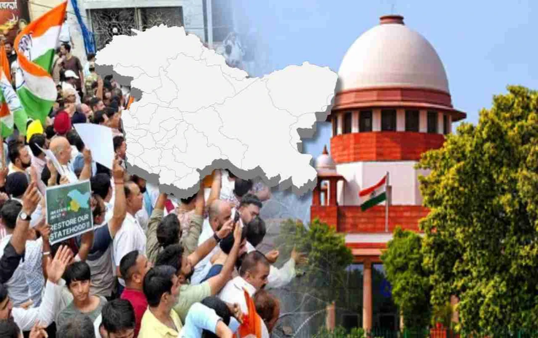 Supreme Court Demands Central Government's Response on Jammu and Kashmir Statehood Restoration