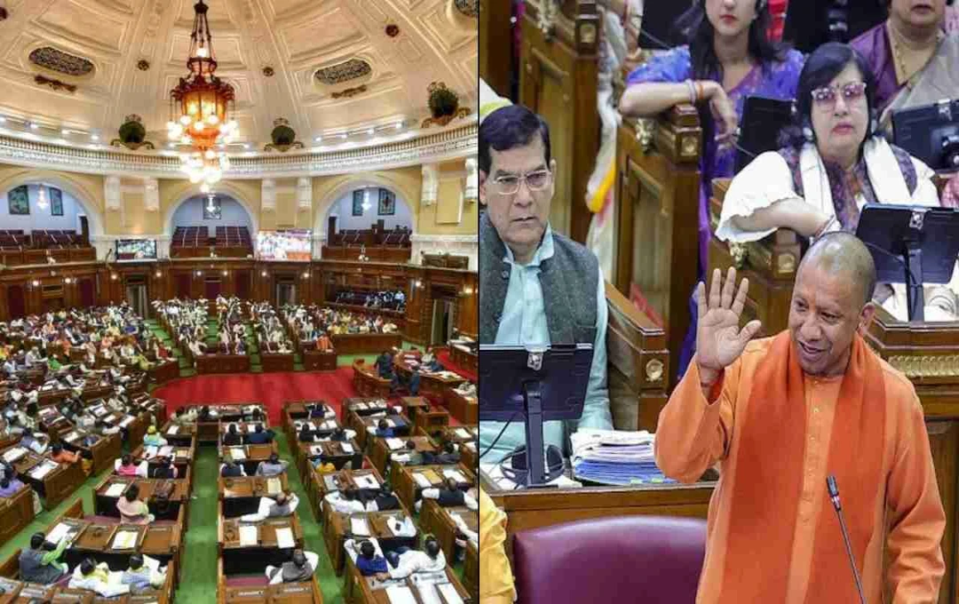 विधानसभा में सीएम योगी का तंज, सपा को बताया ‘परिवार डेवलपमेंट अथॉरिटी’, 2047 तक विकसित यूपी का खाका पेश