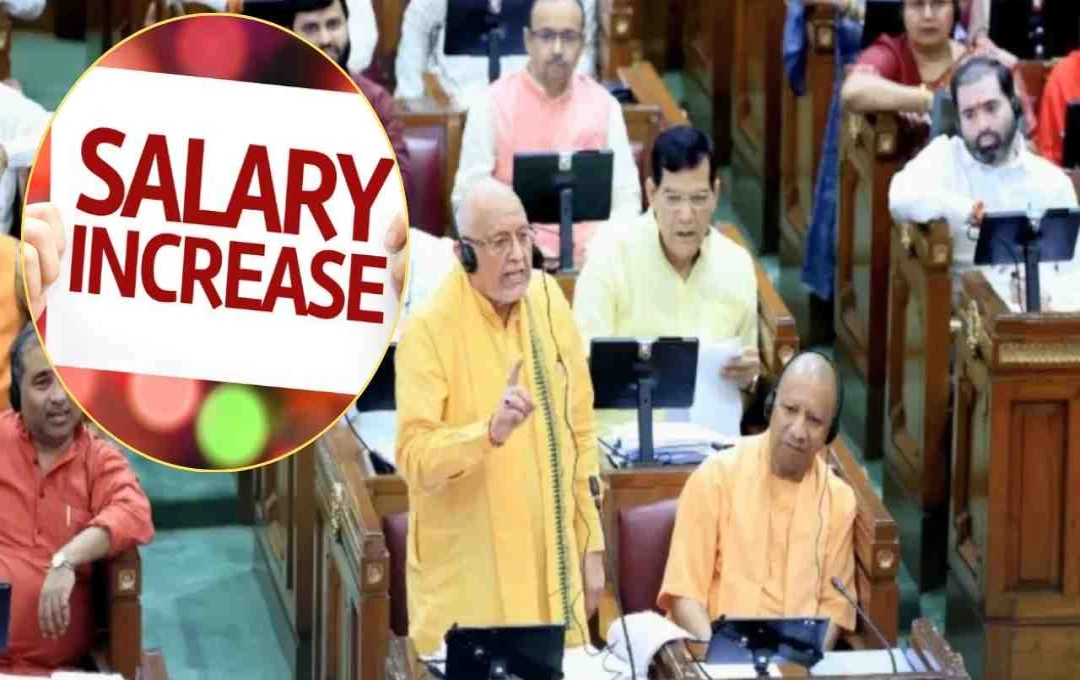 यूपी में मंत्रियों-विधायकों की सैलरी और भत्ते बढ़े, पूर्व विधायकों की पेंशन में भी इजाफा