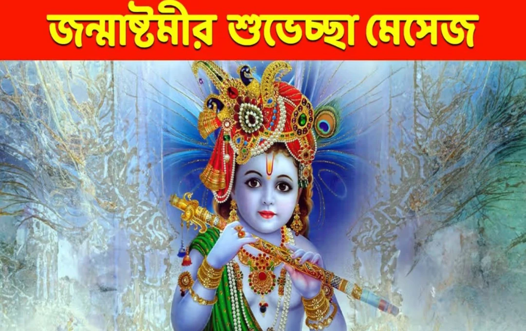 কৃষ্ণভক্তদের জন্য ভালোবাসা ও ভক্তিতে ভরা বিশেষ শুভেচ্ছা