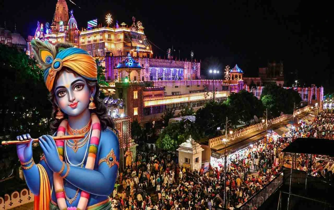 ग्रेटर नोएडा में जन्माष्टमी: कान्हा के भजन और डिजिटल कृष्णलीला का भव्य मंचन