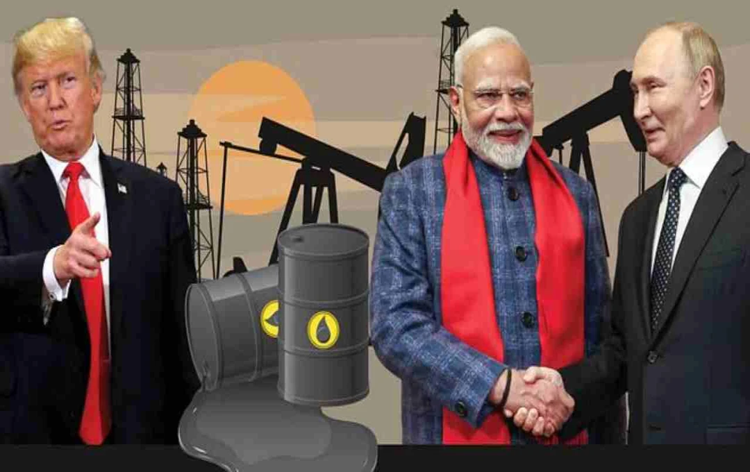 রাশিয়ার তেল আমদানিতে শুল্ক আরোপের সম্ভাবনা আপাতত নাকচ করলেন ট্রাম্প