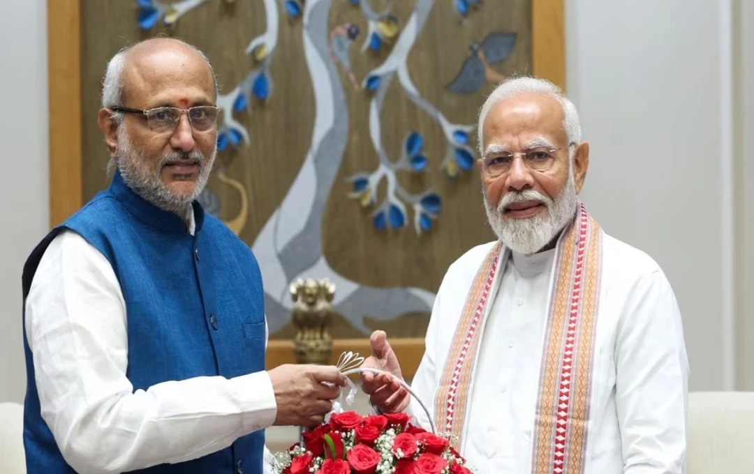 एनडीए ने बनाया सीपी राधाकृष्णन को उपराष्ट्रपति पद का उम्मीदवार, मां ने नामकरण की सुनाई रोचक कहानी