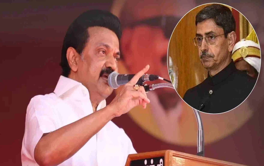 মুখ্যমন্ত্রী স্টালিনের রাজ্যপাল রবির বিরুদ্ধে তোপ: তামিলনাড়ুর রাজনীতিতে নতুন মোড়