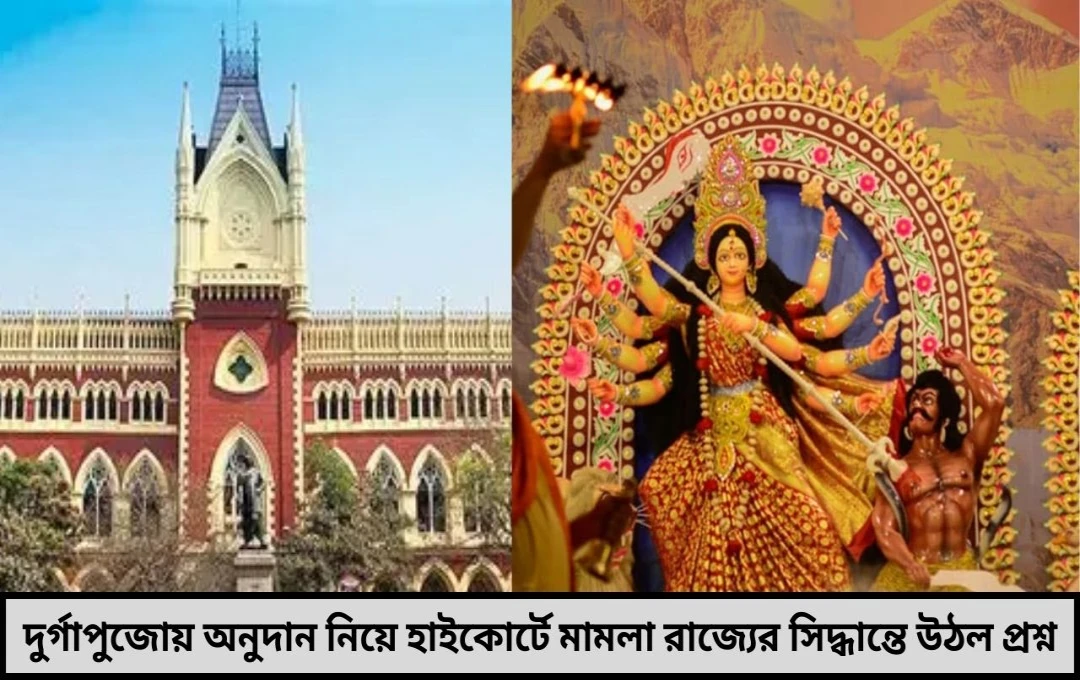 দুর্গাপুজোয় অনুদান নিয়ে প্রশ্ন আদালতের দ্বারস্থ আইনজীবী